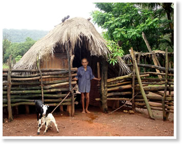 baburam at his home